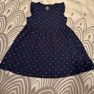 H&M Girls Dress - color:blue - size:6-8